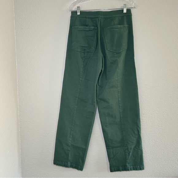 Madewell Olive Green Emmet Wide Leg Crop Pants Women’s 28 tall - Picture 5 of 11